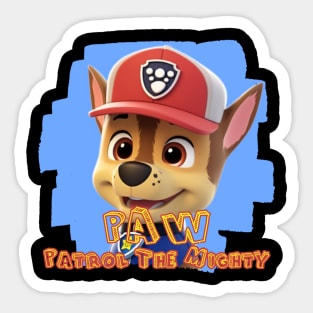 PAW Patrol The Mighty Sticker